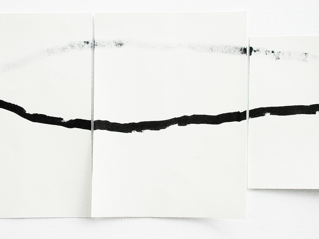 *2 Linien*, 6-teilig, 2008
Detail