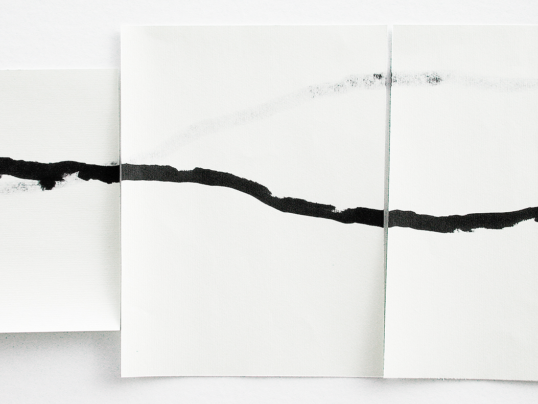 *2 Linien*, 6-teilig, 2008
Detail