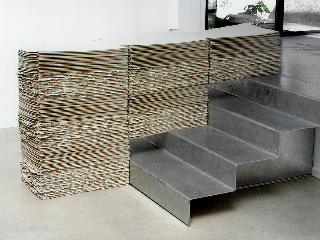 *Treppe*, 2003
90 x 185 x 40
Galerie Wohlh&uuml;ter