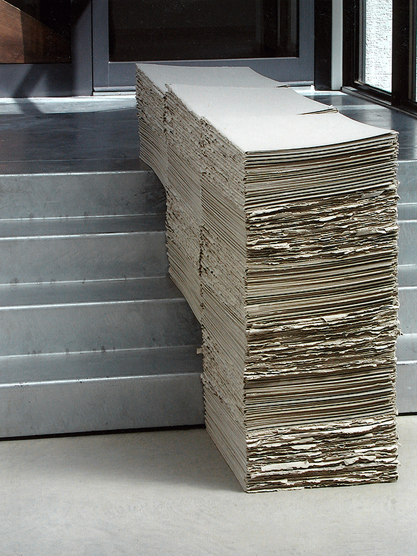 *Treppe*, 2003
90 x 185 x 40
Galerie Wohlh&uuml;ter