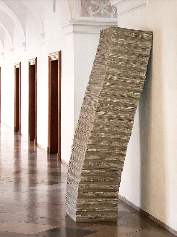 *Stapel*, 2007
Kunst-Raum-Akademie, Weingarten