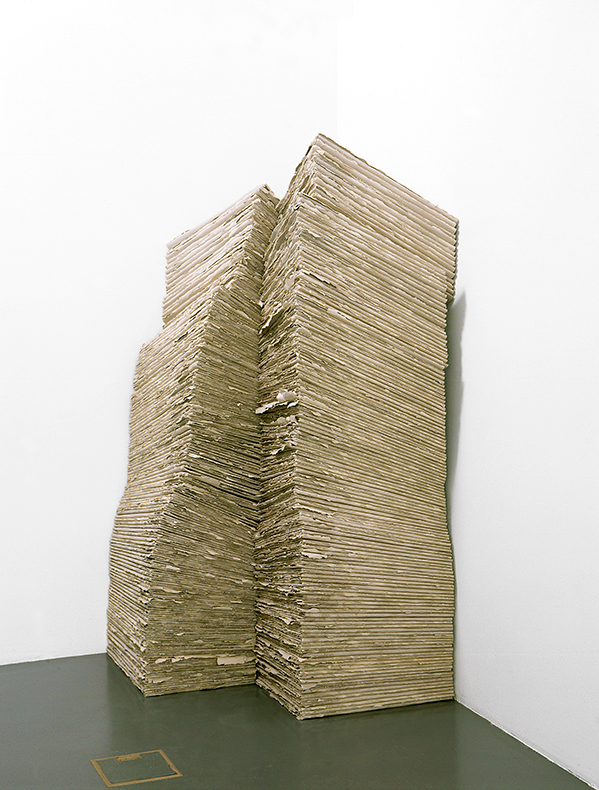 *2 Stapel in der Ecke*, 1998
Kunstverein Friedrichshafen