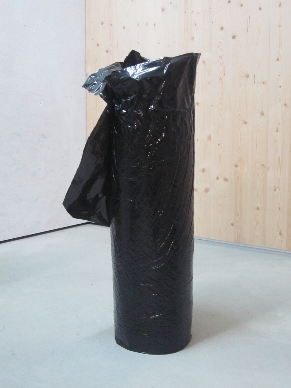 *eingewickelt*, 2017, Folie
73 x 32 x 23 cm